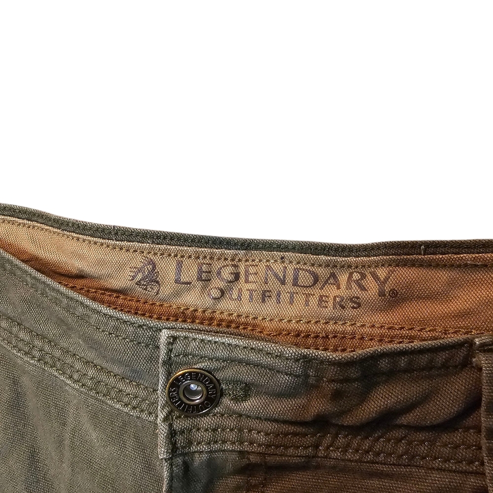 Legendary Whitetails Pants - Olive Canvas - Utility Cargo - Durable - Picture 4 of 7